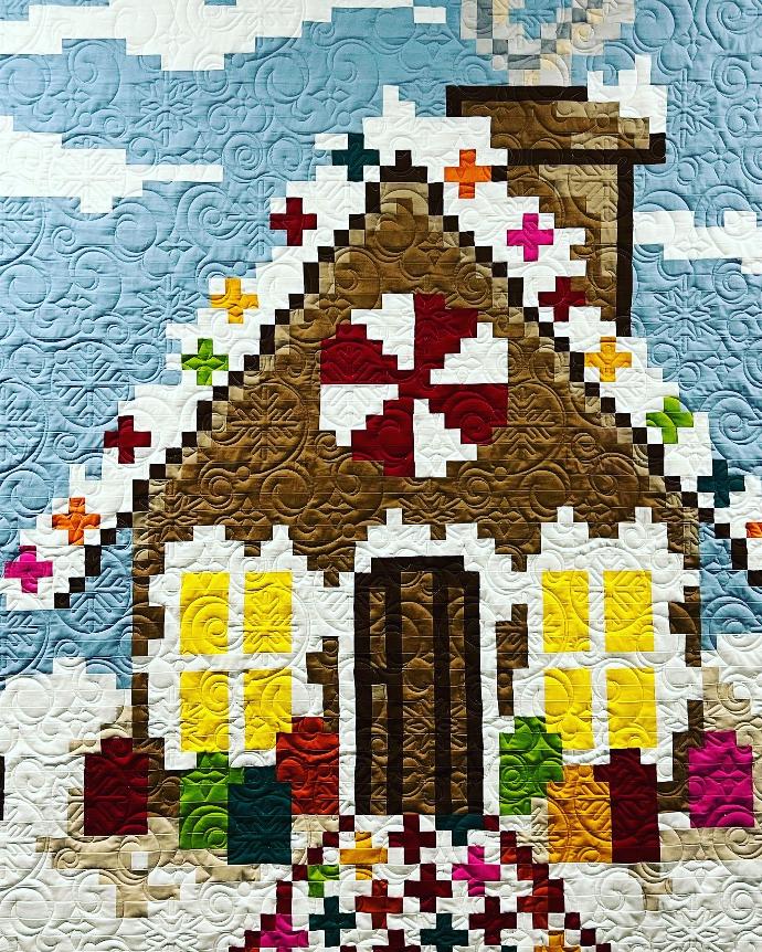 Gingerbread House Quilt
