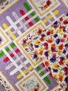 Full Blooms Sample Quilt, (size) ,P&B Textiles