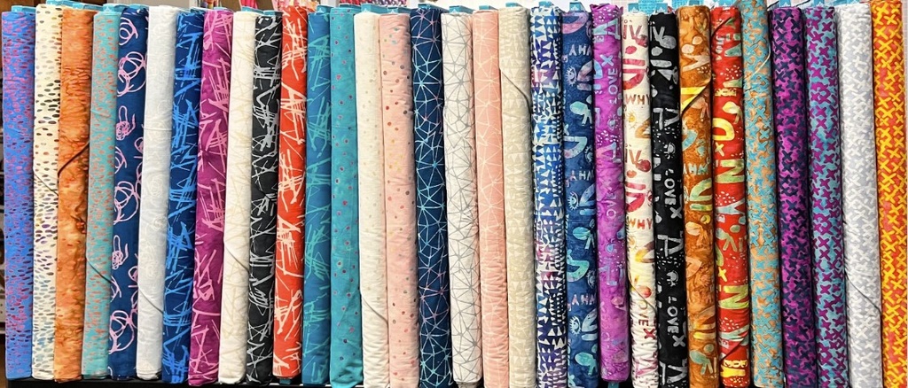 Found Batiks, Carrie Bloomston, Anthology Fabrics