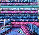 Found Batiks Warm, Carrie Bloomston, Anthology Fabrics