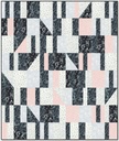 Batik Scraps Ink, Found, Carrie Bloomston, Anthology Fabrics, Pattern Design by Meghan Buchanan