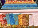 Saltwater Batik Scraps, Found, Carrie Bloomston, Anthology Fabric