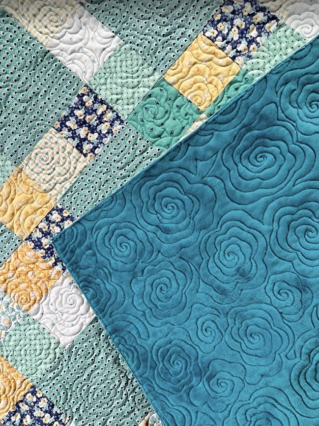 Teal Solid Cuddle, 90in Extra Wide, Shannon Fabrics