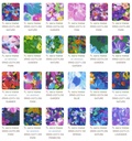 Painterly Petals-Meadow 24pcs/, Swatches, Robert Kaufman