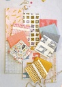 Thimble Lane Coral, Sew Obsessed, Art Gallery Fabrics