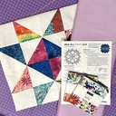 Coming Up Roses Charm Pack, Quilt Block, Create Joy Project, Moda Fabrics