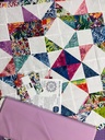 Coming Up Roses wall quilt, Moda Fabrics