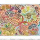 Courtyard Jewels-Plumeria, Exotic Garden Palace, Denise Burkitt, Free Spirit Fabrics