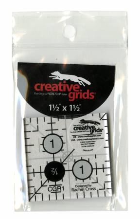 Creative Grids Quilt Ruler 1-1/2in Square