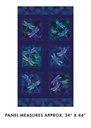 On Dragonfly Wings Panel, Ann Lauer, Benartex Fabric