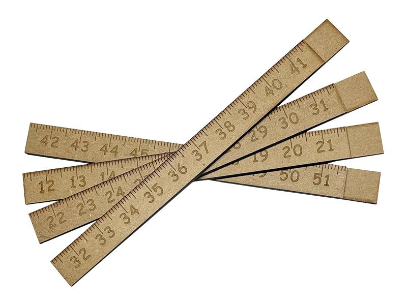 Wood Frame Ruler 10", Just A Little Box