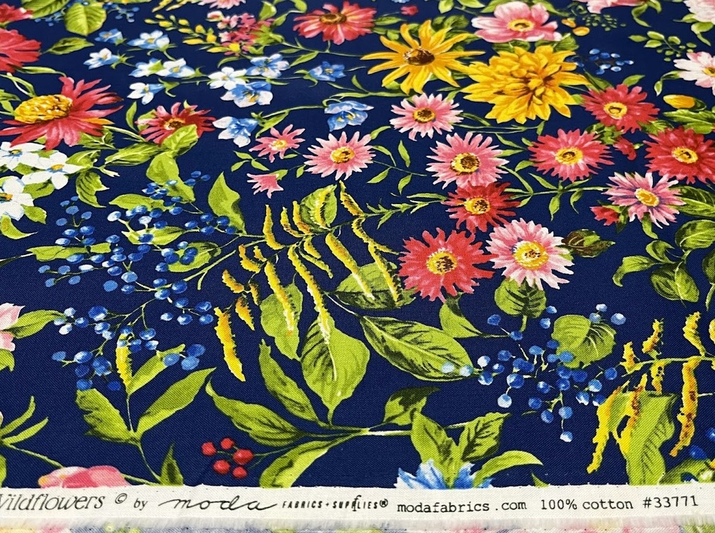 Floral Bouquet Florals, Wildflowers, Moda Fabrics