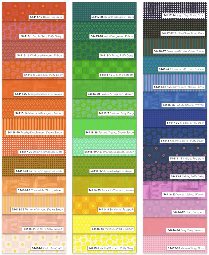 Multi 5"X5" Squares