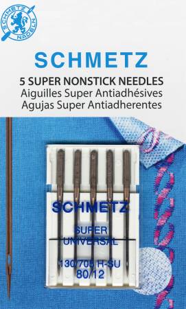 Schmetz 4502 Super Nonstick Needle, 80/12