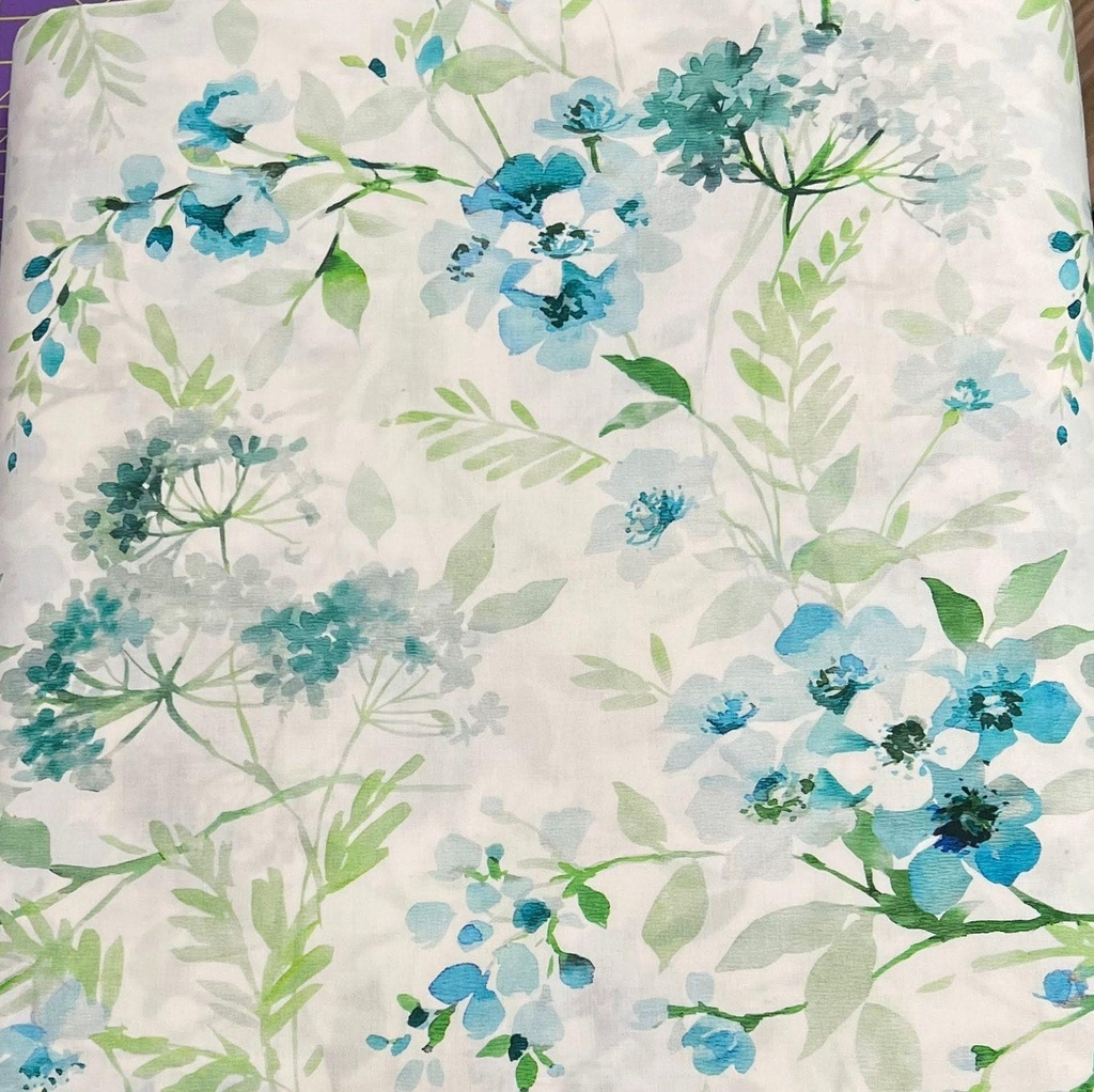 108" Wide Fabric, Lauren Floral Backing, Lauren Wu, LAUR 4713 T, P&B Textiles