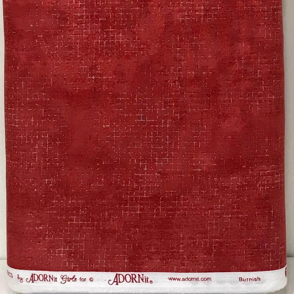 AdornIt, 100% Cotton Red, Burnish Fabric