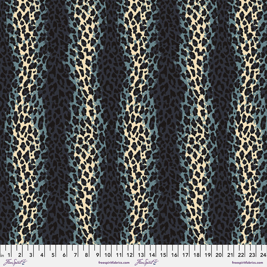 Animal Print Cotton Lawn, Vivacious, Anna Maria, Spotted Purr/Roar, Free Spirit Fabrics