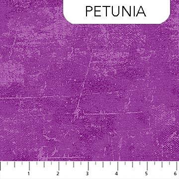 Purple Canvas Cotton (Petunia), Northcott Fabric, Deborah Edwards
