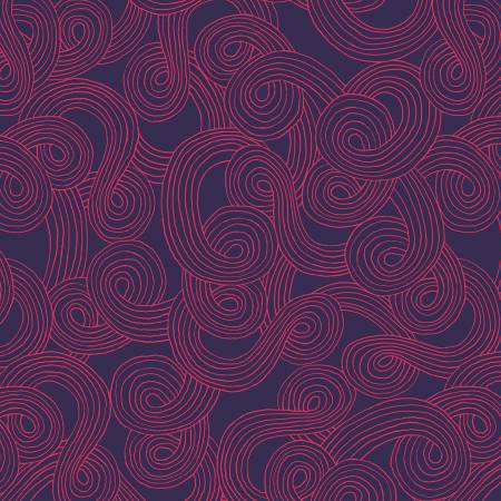 Ultraviolet Spirals, Bright World, Windham Fabrics