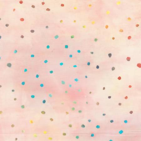 Blush Batik Dots, Found, Carrie Bloomston, Windham/Anthology Fabrics