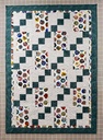 Alphabet Sample Quilt, 43" x 61"