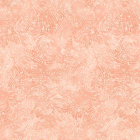 108in Serenity Texture Coral, Cotton Wide Back, P&B Textiles