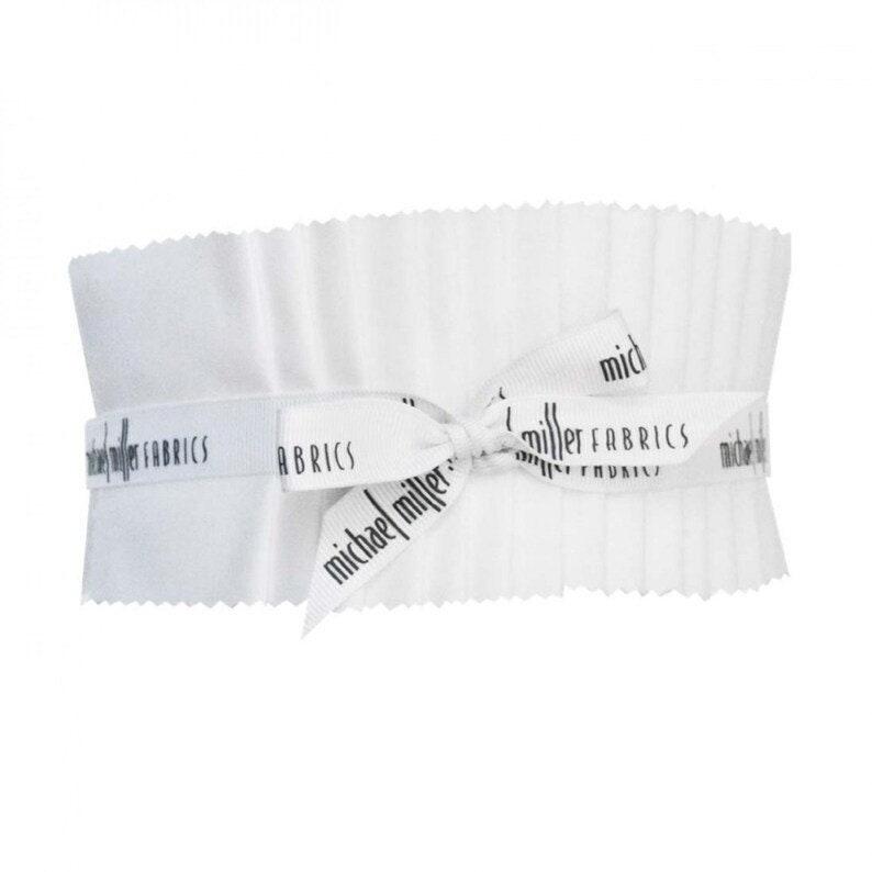 Michael Miller Soft White Roll, 40 strips, Jelly Roll