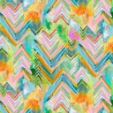 Solace Chevron Multi, Flora Bowley, P&B Textiles