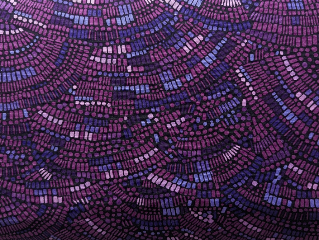 108" Mosaic Dark Plum, 6864-55, Chelsea DesignWorks, Studio E