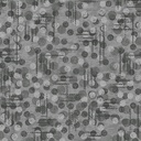 108" Charcoal Jot Dot WideBack, Blank Quilting