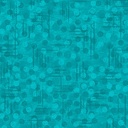 108" Teal Jot Dot WideBack, Blank Quilting