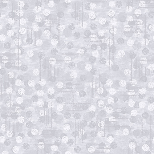 108" Fog Jot Dot WideBack, Blank Quilting