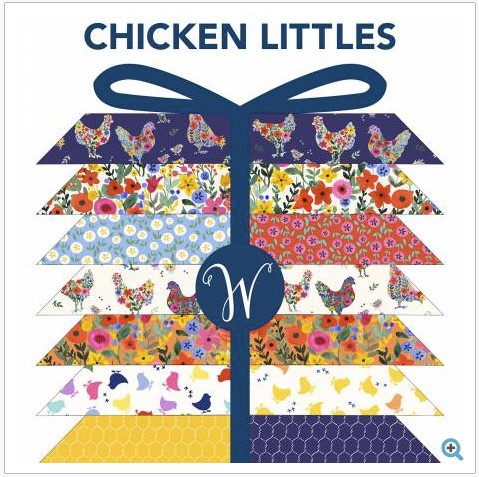 Chicken Littles, Fat Quarter Bundle, Windham Fabrics