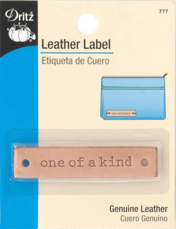 Leather Label Made With Love