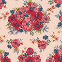 Blooming Flowers, Flower Seeds, Maureen Cracknell, Art Gallery Fabrics