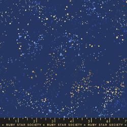 108" Speckled Navy, Ruby Star Wideback, Moda Fabrics