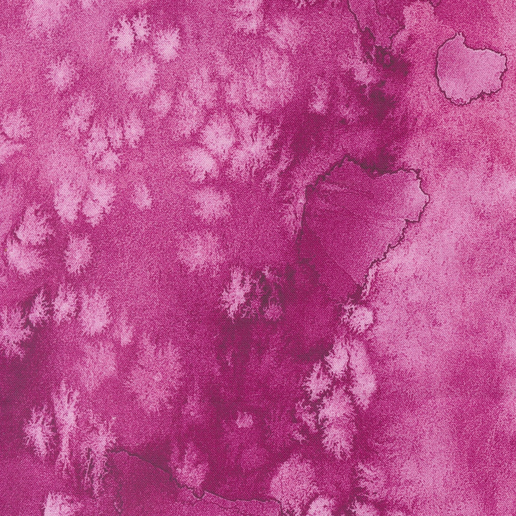 New Flow Watercolor-Magenta, Coming Up Roses, Create Joy Project, Moda Fabrics