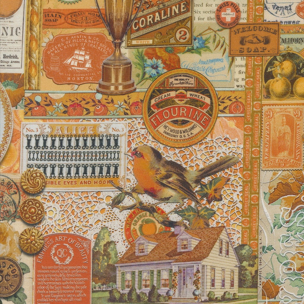 Curated in Color - Orange, Cathe Holden, Moda Fabrics