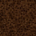 Brown Jot Dot, Blank Quilting