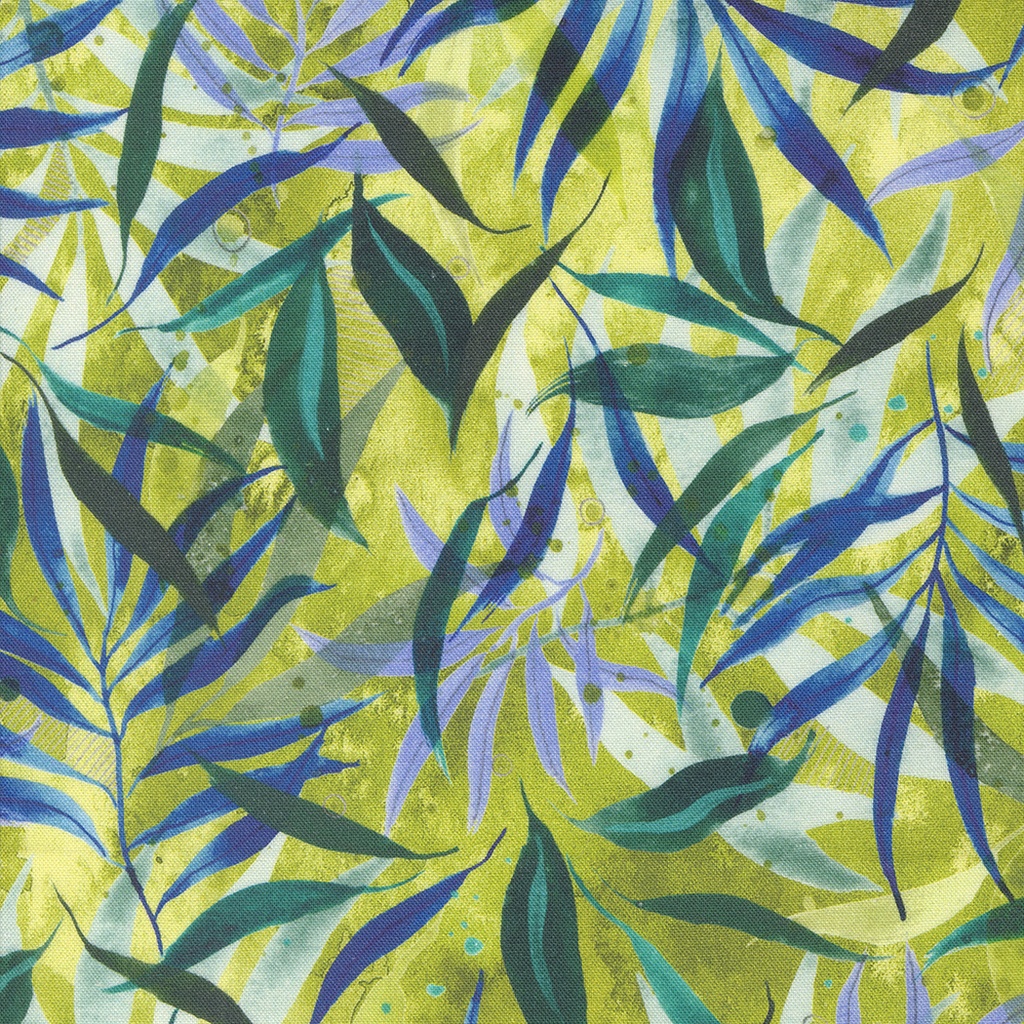 Dont Leaf Me Florals, Leaf Watercolor, Coming Up Roses, Create Joy Project, Moda Fabrics