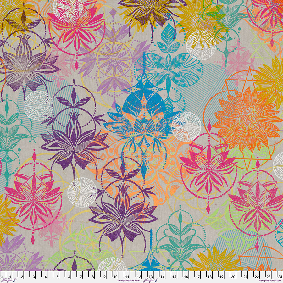 Joyous-Vibrant, Grace, Valori Wells, FreeSpirit Fabrics