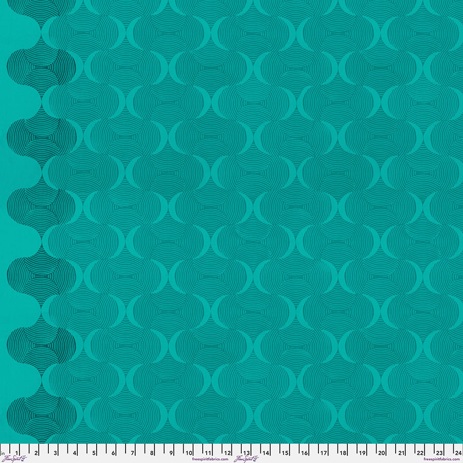 Mindful - Teal, Grace, Valori Wells, FreeSpirit Fabrics