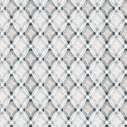 Gray Lattice, Danielle Hartgers, Zanzibar, Blank Quilting