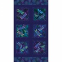 On Dragonfly Wings Panel, Ann Lauer, Benartex Fabric