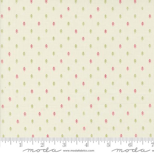 On Dasher Tiny Trees Vanilla 55668 11, Moda Fabrics