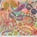 Courtyard Jewels-Plumeria, Exotic Garden Palace, Denise Burkitt, Free Spirit Fabrics