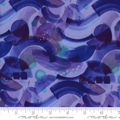 Playgrounds Purple, Amarilys Henderson, Moda Fabrics