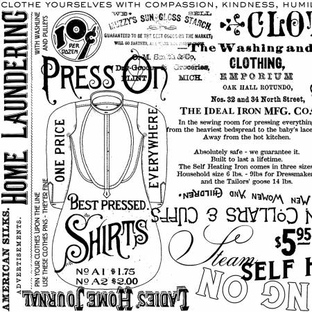 Press On Pressing Matters, by J. Wecker Frisch for Riley Blake Designs