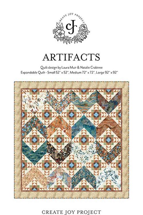 Artifacts Quilt Pattern, Create Joy Project