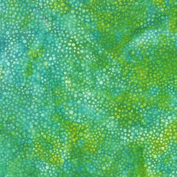 Dots Turquoise Green, The Grove, Kathy Engle, Island Batik